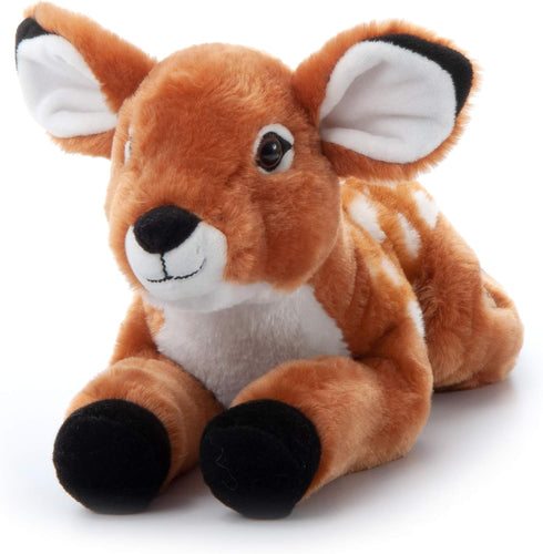 17 inches The Petting Zoo Fawn Stuffed Animal, Gifts for Kids, Wild Onez Zoo Animals, Fawn Plush Toy