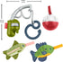 Set, 4-Piece 3+ Fisher-Price Baby Toys Mini Me Moments Reel Fun Fishing Sensory Activities for Newborn Developmental