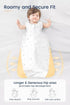 TotAha Toddler Sleep Sack 2T-3T-4T for Girls, 0.5 TOG Summer Light Sleeping Sacks, Soft Wearable Blanket