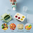 Powerwan 3-12 Baby Fruit Feeder with Popsicle Mold Cute Teething Toys Silicone Teethers for Babies Months for Baby