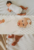 3 Pack Set 100% Pack NODNAL CO. Fitted Gray Mini Crib n Play Playard Portable Crib Sheets - OEKO-TEX Cotton Baby