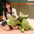 SQEQE 9.8 Inch Weighted Dinosaur Plush - Anxiety Stuffed Animals, Dino Throw Pillows for Kids & Adults