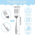 Pimoys 9-Piece Stainless Steel Toddler Silverware Set - Kids Forks & Spoons, Dishwasher Safe