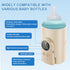 DNAMYJME 6 360 Portable Bottle Warmer for Travel, Rapid Warming with Battery-Powered Temperature Display, Heating Baby