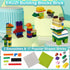 Class Building Bricks 500 Pieces & 2PCS Base Plate, Building Blocks Box Set Compatible with Lego Classic