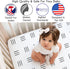 Sweet Jojo Designs Fitted Baby Crib Sheets (White and Black Boho Mudcloth) for Boys and Girls, Infant Nursery, Toddler
