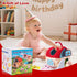 612 Easter Baby Toys Months, Montessori Sensory Farm Barn with Plush Animals, Rattles, Crinkle Paper & Mirror First
