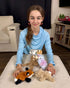 6 7 Inch Tezituor Pcs Stuffed Animals Bulk, Small Stuffed Woodland Plush Bulk, Cute Assorted Plushies Toy Gift for Kids
