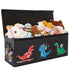 Extra Large Toy Box,150L Sturdy Dinosaur Collapsible Storage with Lid,40"x14"x16" Kids Storage