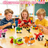 HLXGFCAI 20PCS Party Favors for Kids, Animal Building Blocks, Goodie Bag Stuffers, Classroom Prizes Bulk Toys Birthday