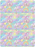 miaozhen 1 Pack 52x28 Cotton Crib Sheets for Baby Boys Girls Soft Comfy Bow Star Cartoon Crib Mattress Sheet