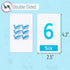 58 Mr. Pen Alphabet Flash Cards for Toddlers - Double-Sided, Picture Cards, ABC & Number Flash Cards