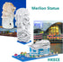 10 in 1 Mini City Architecture Building Blocks Set, 4500pcs World Famous Models DIY Gift