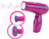 Little Girls Beauty Hair Salon Toy Kit with Toy Hairdryer, Mirror & Other Accessories, Fashion Pretend Makeup Set for Kids