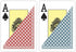2 Decks of Waterproof 100% Plastic Playing Cards - Poker Size with Large Jumbo Index