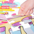 Wings Giant Shimmery Unicorn Floor Puzzle, 50 Pieces Large Jigsaw Puzzle for Kids Ages 4-8, Educational Unicorn Toys