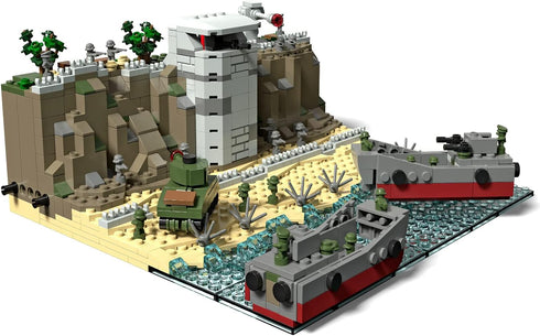 POCO DIVO Omaha Beach D-Day Normandy Landings WWII Collection Standard Block Toy Building Brick