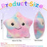 Toddlers,14" 3 4 5 6 7 8 9 10 Subao Sensory Toys for Toddler Pillow with Light & Music,Plush Star Night Light for Kids