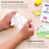 Arteza Kids Air Dry Clay Kit: 42 Bars, 14 Mini-Stages, 14 Googly Eyes, 3 Glitter Glues, Craft Supplies