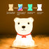 Dimmable Tremdwoto Dog Night Light for Kids,Cute Colorful Night Light with Remote Baby Girl Squishy Night Lights Lamp