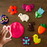Waybla 12-Pack Prefilled Easter Eggs with Modeling Dough & Easter-Shaped Cutters, Non-Candy Easter Gift Easter Basket
