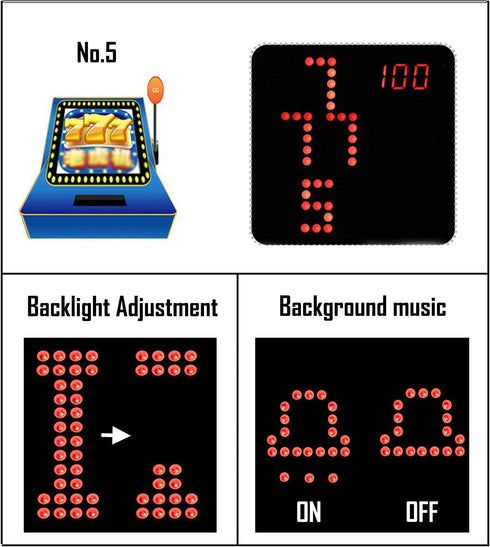 DIY Soldering Project Game Kit Retro Classic Electronic with 5 Games and Acrylic Case, Ideal for STEM Education