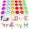 24 Pcs Fidget Blocks, Push Silicone Popper Sensory Toy, Infinity DIY Pop Building Blocks for Classroom Use