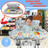 Shopping Cart Cover for Baby, Waterproof Restaurant High Chair Cover - Double Sided Grocery Cart Cover for Baby Boy