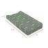Babyletto Changing Pad Cover, 100% Quilted Organic Cotton, GOTS-Certified, Ultra-Soft Muslin - Ocean Waves, Fitted 360°