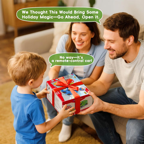 1-3 3-8 AEROQUEST Remote Control Garbage Truck Toys for Toddlers with Lights & Sounds RC Recycling Vehicle for Kids