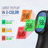Touchless Thermometer for Adults, Digital Infrared Thermometer Gun with Fever Alarm, Fast Accurate Results (Black)