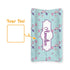 Mermaid(16"x32") Custom Baby Changing Pad Cover - Personalized Diaper Changing Table Sheet Stretch Fitted Bassinet