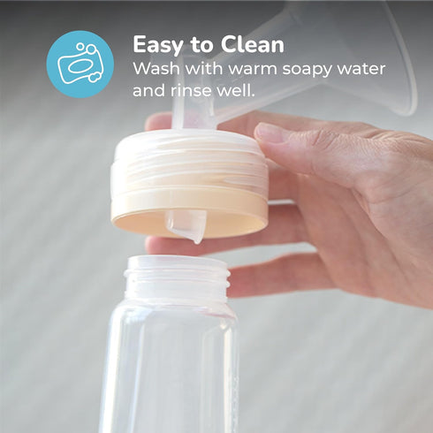 Spectra Bottle Adapter for Narrow Baby Bottles - Compatible with Breast Shield for Spectra Milk Pump