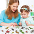 30 Pack Bug Toys, Fake Plastic Bugs and Insects for Kids, Halloween Birthday Party Favors, Goodie Bag Fillers