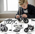 Metal Model Motorcycle Kits, 117 Pcs Erector Sets for Boys Age 8-12, STEM Building Toys for Kids and Adults