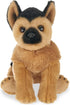 Bearington Lil' Chief The German Shepherd Stuffed Animal, 6.5 Inch Dog Plush Toy