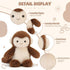 ABEARCAR 6" Cute Monkey Stuffed Animal Plush Soft Monkey Stuffed Animals Plushies Toy Christmas Valentine's Day