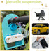 DMERHAC G-Tube Feeding Pump Organizer Holder for Infinity Feeding Pump - Lightweight Durable with Built-in Tubing Coil