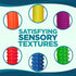 BUNMO Stretchy Strings - Sensory Toys for Toddlers 1-3, Addictive Fidget Toy for Kids with Autism, 6pk