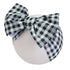 KIDOCHEESE Big Bows Baby Girl Headbands with Oversized Bows, Elastics Nylon Hairbands for Newborns, Infants, Toddlers,