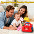 Tozkizm 18M+, 18 Talking Fire Truck Toy for Toddlers Interactive Fire Engine with Voice Repeat and Moving Mouth