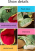 Green Dinosaur Plush Hand Puppet - 9.84inch Tyrannosaurus Plush Animal Hand Puppet, Children's Parent-Interactive Early