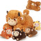 KMUYSL Highland Cow Stuffed Animal for Girls Ages 0 1 2 3