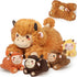 KMUYSL Highland Cow Stuffed Animal for Girls Ages 0 1 2 3