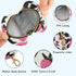 YETTASBIN Strawberries Portable Pacifier Holder Case with Metal Hook Buckle & Zipper for Diaper Bag and Stroller