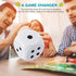 6 Inches Sessions(Multicolor,4 Shappy Foam Dice Fun Filled Large Educational Toy Kawaii Giant Dice Decorative Eva Foam