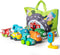 ALASOU 8 PCS Baby Cranes Car Toys with Playmat/Storage Bag, 1st Birthday Gifts for Toddler Age 1-2