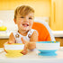 Munchkin Stay Put Suction Bowls for Babies and Toddlers, 3 Pack - Blue/Green/Yellow