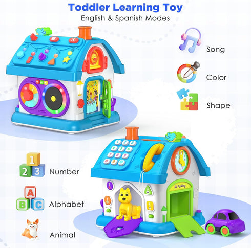 14-in-1 1 12-18 1st 1-2 Vahome Montessori Toys for Year Old Boy Gifts, Musical Educational Baby Toy Month, First