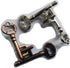 GINFH Brain Teaser 3D Unlock Interlocking Metal Hole Lock Puzzle - Adult Educational